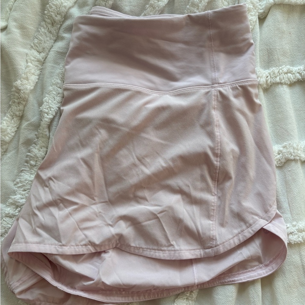 Lululemon Light Pink Speed Up Shorts